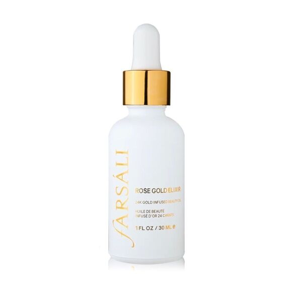 NIB FARSÁLI Rose Gold Elixir Radiating 24k Gold-Infused Moisturizer - Picture 2 of 8